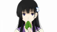 As a unique zombie, Rea Sanka (Sankarea) must consume hydrangea leaves to remain lucid and too keep her body from decaying.