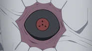 …most notably by letting him maintain and utilize his various Sharingan for as long as he pleases unhindered, despite not being of Uchiha blood.