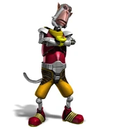 Andrew Oikonny (Star Fox), an anthropomorphic snow monkey.