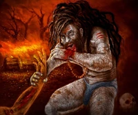 Anthropophage (Greek Mythology) were considered supremely savage beings with no law beyond violence.