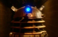 Daleks (Doctor Who) are surrounded by a force field that can melt bullets before they hit them.
