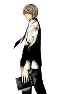 Light Yagami.jpeg (188 KB) Due to possessing a Death Note, Light Yagami (Death Note) is capable of seeing Ryuk, a Shinigami, who is normally invisible to humans.