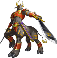 Vajramon (Digimon) the Ox Deva.