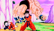 Goku's Nappa Hold