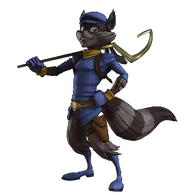Sly Cooper (Sly Cooper) has a strong mind, which enables him to resist the hypnotic effects of the Contessa.