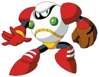 Strike Man10.png (317 KB) Strike Man (Mega Man 10) can attack with his Rebound Striker.
