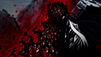 Alucard (Hellsing) regenerating even from being blown to a puddle of blood.