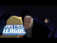 Batman and Bruce Wayne from Batman Beyond fight together - Justice League Unlimited-2