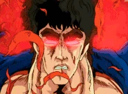 Kenshiro's Rage.gif (1.52 MB) Kenshiro (Fist of the North Star) states that the basic principle of Hokuto Shinken martial art is that anger can make flesh as hard as steel armor.