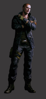 Jake Muller (Resident Evil 6) picks up skills very quickly, learning advanced combat skills quickly enough to defeat several more experienced attackers...