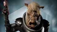 Judoon's (Doctor Who) thick skin allows them to be impervious to most physical attacks.