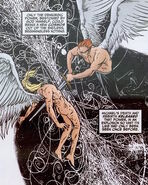 Michael Lucifer DC Vertigo Cosmos creation