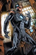 The Antman/Ultron fusion (Marvel Comics) could shrink between realities membrane to escape hazardous situations.