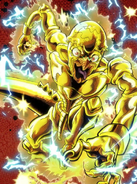 Akira Otoishi's Stand, Chili Pepper/Red Hot Chili Pepper (JoJo's Bizarre Adventure Part IV: Diamond is Unbreakable) is capable of absorbing electricity to increase its raw strength and speed and heal its wounds.