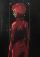 Karako Koshio (Deadman Wonderland) can use her Fists of Blood to solidify her blood into armor...