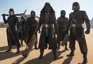 Knights Of Ren.png (869 KB) Ap'lek (Star Wars) carried an ancient modified Mandalorian executioner's vibro-ax called the Munit'kad halberd.