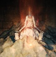 Nadalia, Bride of Ash (Dark Souls II) is a fragment of Manus, Father of the Abyss' soul, granting her unspeakable dark power.