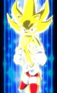 Super Sonic (Sonic the Hedgehog) can make fists and kicks out of energy