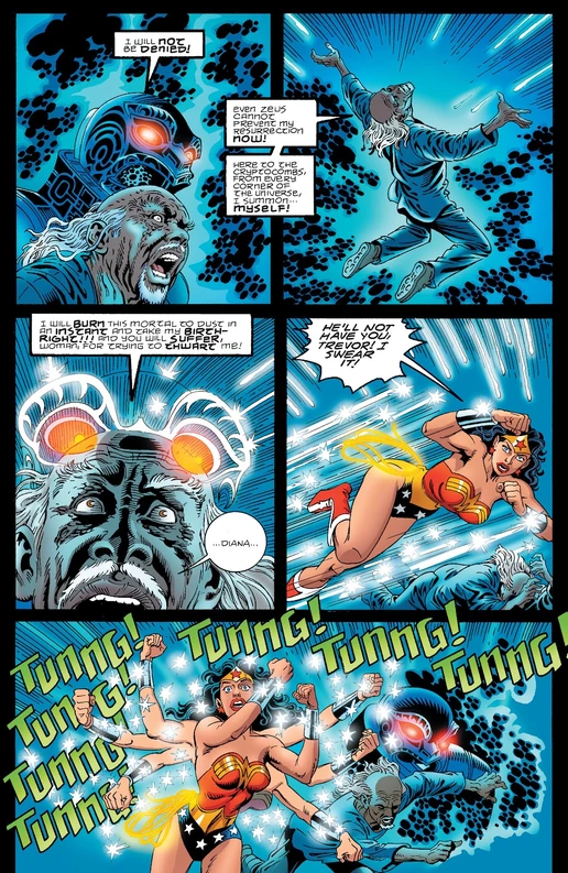WonderWoman's Light Speed Deflect!!