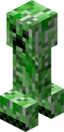 150px-Creeper.png (40 KB) Creepers (Minecraft) become Charged Creepers who produce much larger and more powerful explosions if they have been struck by lightning.
