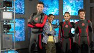 The Lab Rats (Lab Rats) have all been trained in martial arts since they were young. After meeting their step-brother Leo they trained him and he became extremely skilled in his own right.