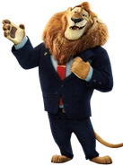 Mayor Lionheart (Zootopia), the former Mayor of Zootopia.