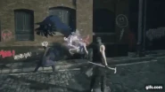V summon fight.gif (2.34 MB) V (Devil May Cry) summons his familiars to fight on his behalf.