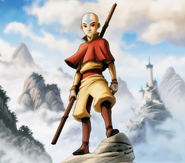 Aang (Avatar: The Last Airbender) was an exceptionally noble, peaceful, and heroic figure. Always striving to do what's right, seeing all life as sacred, and never trying to hurt or kill anyone, even those who deserve punishment.