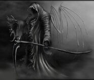 The Grim Reaper is most notable for causing the victim's death.