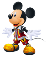 King Mickey Mouse (Kingdom Hearts) is very capable keyblade master of light and very skilled in light magic.