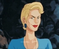 Simone Lenoir (Scooby-Doo on Zombie Island) partially manifesting her werecat form.