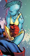 Bridget O'Hare/Sea Witch (Marvel Comics) had the power to control water in any state (whether solid, liquid, gas).