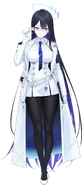 Nanagami Rin (Blue Archive), acting leader of Kivotos.