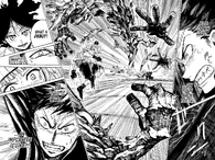 Tatsumi Tatsunami (Aliens Area) has alien "Dark Cells" in his arm.