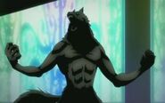 Werewolves (Dance in the Vampire Bund) can take the form of wolves and human/wolf hybrids.