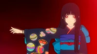 Ai Enma (Hell Girl) operates by making deals with clients and then sending a victim of their choosing to Hell.
