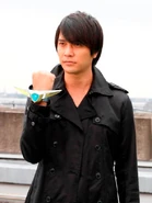 Hiroya Fujimiya (Ultraman series) is the host of Ultraman Agul, the manifestation of Earth ocean's will.