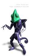 Leon Powalski (Star Fox), an anthropomorphic chameleon.