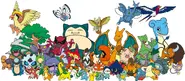 Various Pokémon (Pokémon) are dual types that can use elemental attack moves of the element type they are.