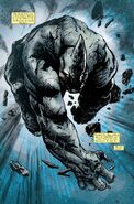 The Rhino (Marvel Comics) like his name suggests can use his horn to charge with great force.