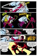 ...able to take many blows from Daredevil and tire him out...