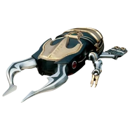 KRKu-Gouram.png (391 KB) The Gouram (Kamen Rider Kuuga) is a stag beetle-like mechanical entity created by the Rinto tribe that was used as a horse armor and is later used as armor of the current Kuuga's motorcycles.