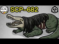 SCP-682 Indestructible Creature (SCP Animated)