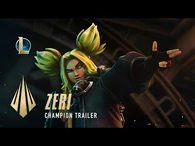 Zeri- The Spark of Zaun - Champion Trailer - League of Legends-2