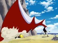 Many of Rodeaux’s (Zatch Bell!) spells turn his wings into bladed weapons.
