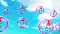 Bubbler (Miraculous: Tales of Ladybug & Cat Noir) is able to broadcast himself through the reflections in his bubbles.