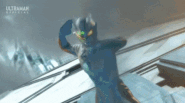 Similar to his father Seven, Ultraman Zero (Ultraman series) has the Zero Sluggers as his head crests that can be used as bladed weapons.