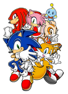 Anthropomorphic animals/Mobians (Sonic the Hedgehog)