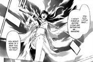 Sakurako Sakurakōji (Code:Breaker) wielding her sword that can slash through special powers and Rare Kinds, nullifying them.