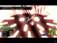 Xemnas (Kingdom Hearts) surrounds his enemies with a massive amount of Ethereal Blades for his ultimate attack.